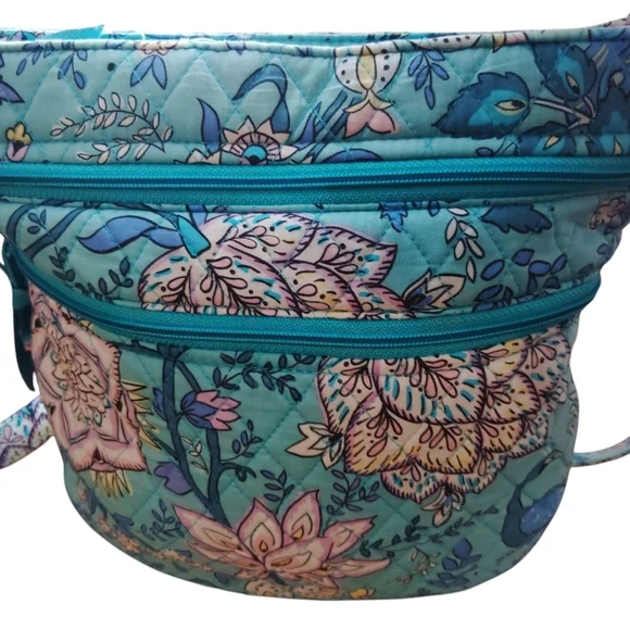 Vera Bradley 2 Piece Purse Wallet Set Floral Crossbody - Picture 2 of 16